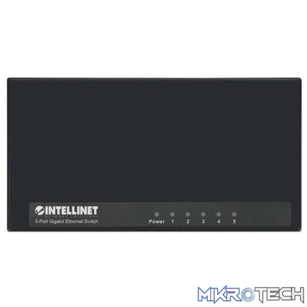 Intellinet 5-Port Gigabit Ethernet Switch Intellinet 5-Port Gigabit Ethernet Switch