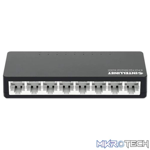 Intellinet 8-Port Fast Ethernet Switch Intellinet 8-Port Fast Ethernet Switch