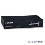 Intellinet 8-Port POE Desktop Switch metal case-8 x PoE ports