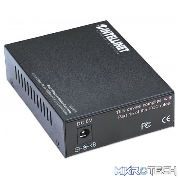 Intellinet Gigabit Ethernet Single Mode Media Converter - Image 2