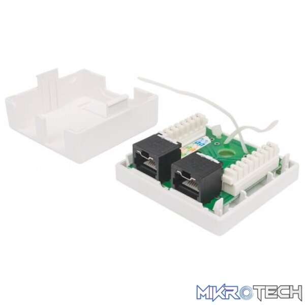 Intellinet Locking Cat6 UTP Mount Box - Image 4
