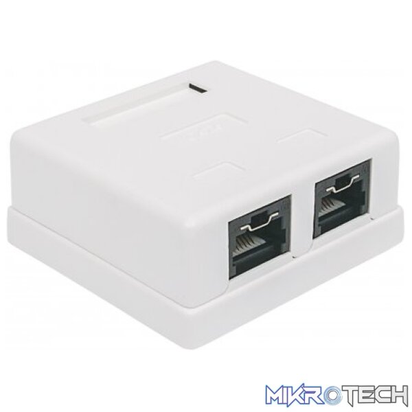 Intellinet Locking Cat6 UTP Mount Box Intellinet Locking Cat6 UTP Mount Box