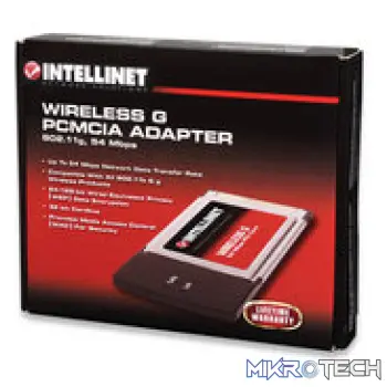 Intellinet Wireless G PC Card -Up to 54 Mbps
