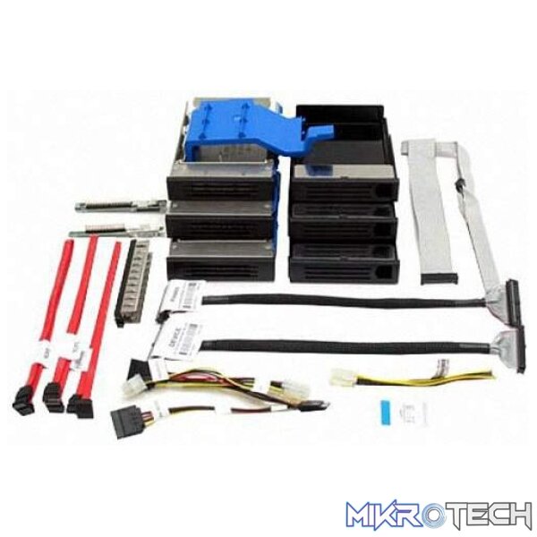 Intel® SR1400/SR2400 Fixed drive kit. Backplane-Contains three drive trays Intel® SR1400/SR2400 Fixed drive kit. Backplane-Contains three drive trays