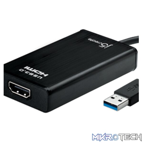 J5-USB3 j5create JUA355 USB3.0 to HDMI Adapter - Image 1
