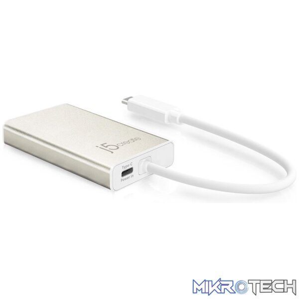 j5create JCH346 USB type-C (5Gbps) -> 3x type-A (USB 3.1/3.0/2.0) + 1x type-C Hub - Image 2