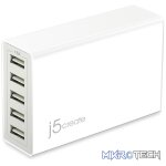 j5create JUP50 40W 5-Port USB Super Charger