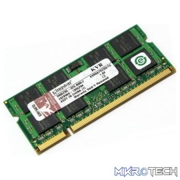 Kingston 1GB PC3-10600 1333MHZ CL9 204PIN SODIMM Memory