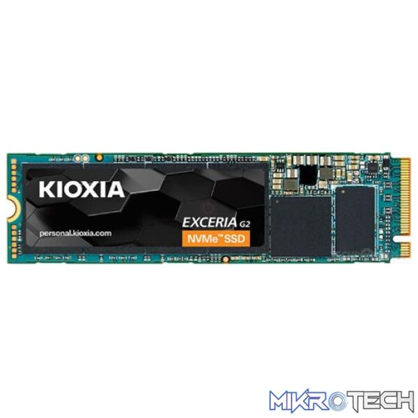 Kioxia Exceria 500GB M.2 PCIe NVMe Solid State Drive Kioxia Exceria 500GB M.2 PCIe NVMe Solid State Drive