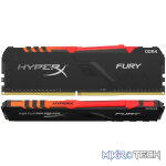 Kingston Hyper-x RGB Fury 64Gb(32Gb x 2) DDR4-2400 (pc4-19200) CL15 1.2v Desktop Memory Module