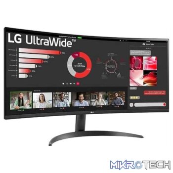 LG 34 inch 21:9 Curved UltraWide QHD Monitor with FreeSync