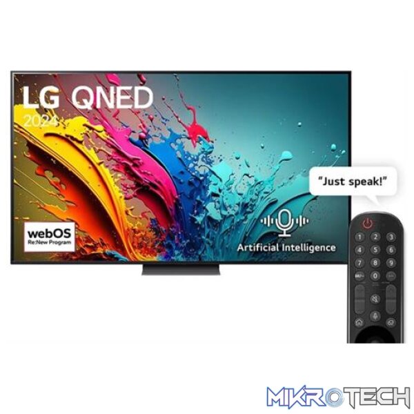 LG 65 inch QNED 86 series UHD ThinQ AI Smart TV - Image 2