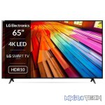 LG 65 inch UT80 Series UHD ThinQ AI webOS Smart TV