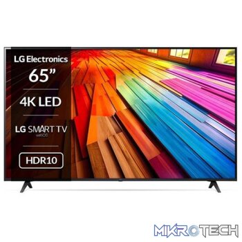 LG 65 inch UT80 Series UHD ThinQ AI webOS Smart TV