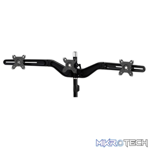 LS-ADS460 Aavara DS460 Extended Triple Monitor Stand - Image 1