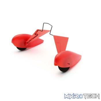 Landing Gear Set w/Wheel Pants: UMX Pitt