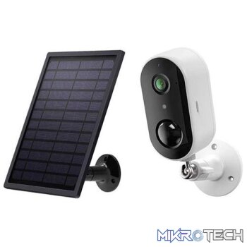 Laxihub W1+SP2 1080p Wireless Battery Camera including Solar Panel