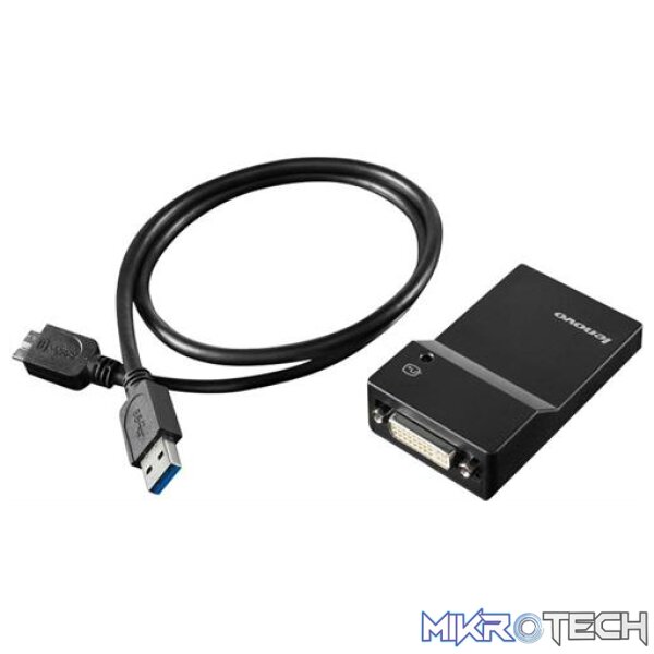Lenovo USB 3.0 to DVI/VGA Monitor Adapter Lenovo USB 3.0 to DVI/VGA Monitor Adapter