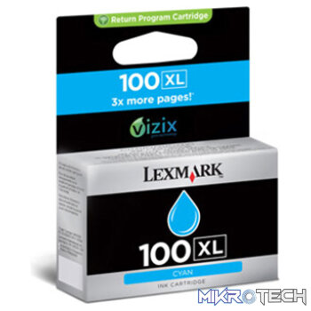 Lexmark N° 100xl Cyan High Yield Ink Car