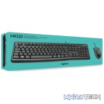 Logitech Desktop MK120, Full-size (100%), Wired, USB, QWERTY, Black, Mouse included - Image 12