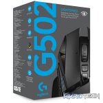 Logitech G G502 LIGHTSPEED Wireless Gaming Mouse, Right-hand, Optical, RF Wireless, 25600 DPI, 1 ms, Black - Image 9