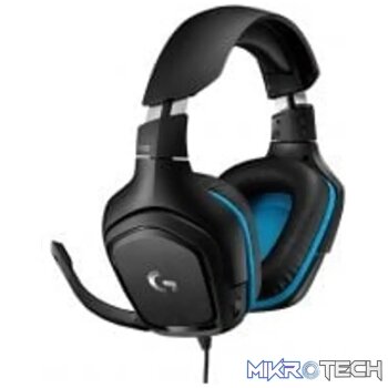 Logitech G432 HEADSET - 7.1 Surround Sound; 50mm Drivers; 6mm Mic; DTS Headphone:X 2.0.