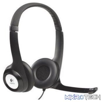 Logitech H390 Stereo headset with rotating mic