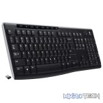 Logitech K270 Wireless Keyboard -Full-size layout with unifying receiver