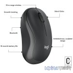 Logitech M240, Ambidextrous, Bluetooth, Graphite - Image 7