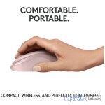 Logitech M240, Ambidextrous, Bluetooth, Pink - Image 5