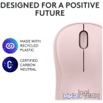 Logitech M240, Ambidextrous, Bluetooth, Pink - Image 8