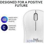 Logitech M240, Ambidextrous, Bluetooth, White - Image 8