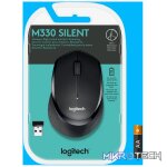 Logitech M330 SILENT PLUS, Right-hand, Mechanical, RF Wireless, 1000 DPI, Black - Image 9