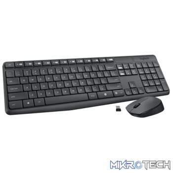 Logitech MK235 Wireless USB Keyboard and Optical Mouse Combo