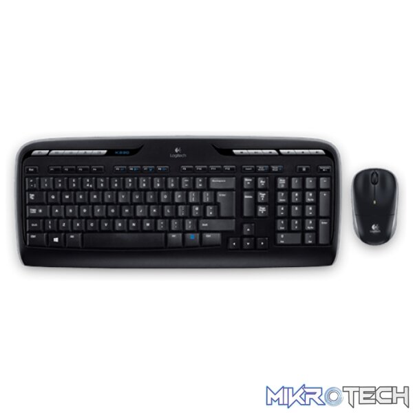 Logitech MK330 Cordless (Wireless Keyboard + 1200dpi Mouse) - Image 3