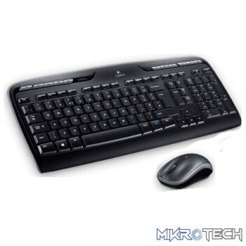 Logitech MK330 Cordless (Wireless Keyboard + 1200dpi Mouse)