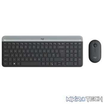Logitech MK470 Slim Wireless Keyboard and Mouse Combo