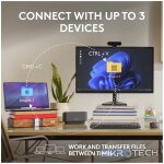 Logitech MX Anywhere 3S, Right-hand, Laser, RF Wireless + Bluetooth, 8000 DPI, Graphite - Image 8