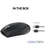 Logitech MX Anywhere 3S, Right-hand, Laser, RF Wireless + Bluetooth, 8000 DPI, Graphite - Image 9