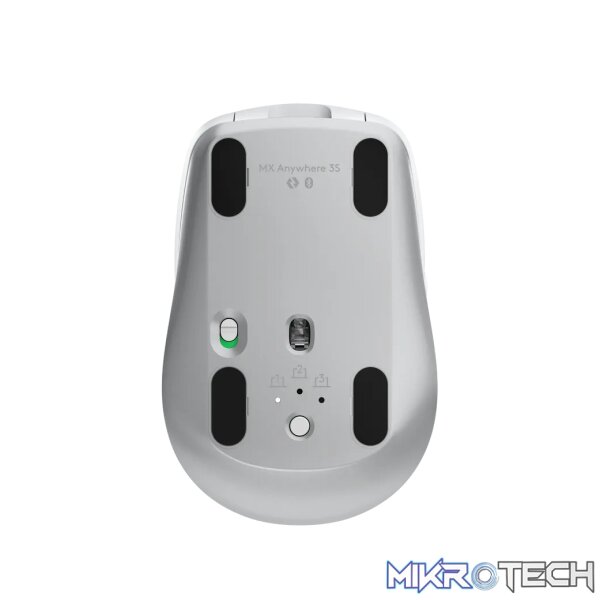 Logitech MX Anywhere 3S, Right-hand, Laser, RF Wireless + Bluetooth, 8000 DPI, Grey, White - Image 16