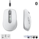 Logitech MX Anywhere 3S, Right-hand, Laser, RF Wireless + Bluetooth, 8000 DPI, Grey, White - Image 34