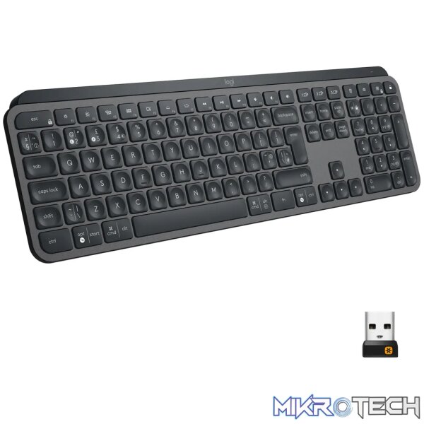 Logitech MX Keys Advanced Wireless Illuminated Keyboard Logitech MX Keys Advanced Wireless Illuminated Keyboard