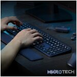 Logitech MX Keys S, Wireless, RF Wireless + Bluetooth, Scissor key switch, QWERTY, LED, Graphite - Image 13