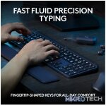Logitech MX Keys S, Wireless, RF Wireless + Bluetooth, Scissor key switch, QWERTY, LED, Graphite - Image 31