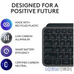 Logitech MX Keys S, Wireless, RF Wireless + Bluetooth, Scissor key switch, QWERTY, LED, Graphite - Image 37