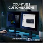 Logitech MX Keys S, Wireless, RF Wireless + Bluetooth, Scissor key switch, QWERTY, LED, Graphite - Image 42