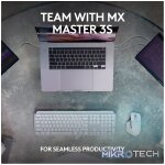 Logitech MX Keys S, Wireless, RF Wireless + Bluetooth, Scissor key switch, QWERTY, LED, Graphite - Image 43