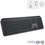 Logitech MX Keys S, Wireless, RF Wireless + Bluetooth, Scissor key switch, QWERTY, LED, Graphite - Image 10