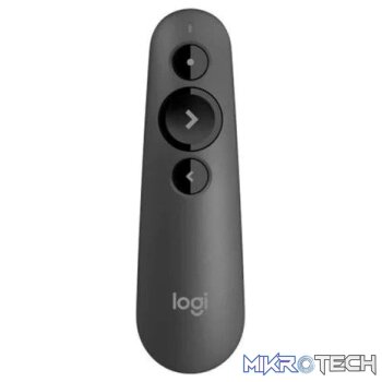 Logitech R500s Laser Pointer Presentation Remote Graphite