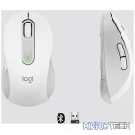 Logitech Signature M650 Wireless Mouse, Right-hand, Optical, RF Wireless + Bluetooth, 4000 DPI, White - Image 7